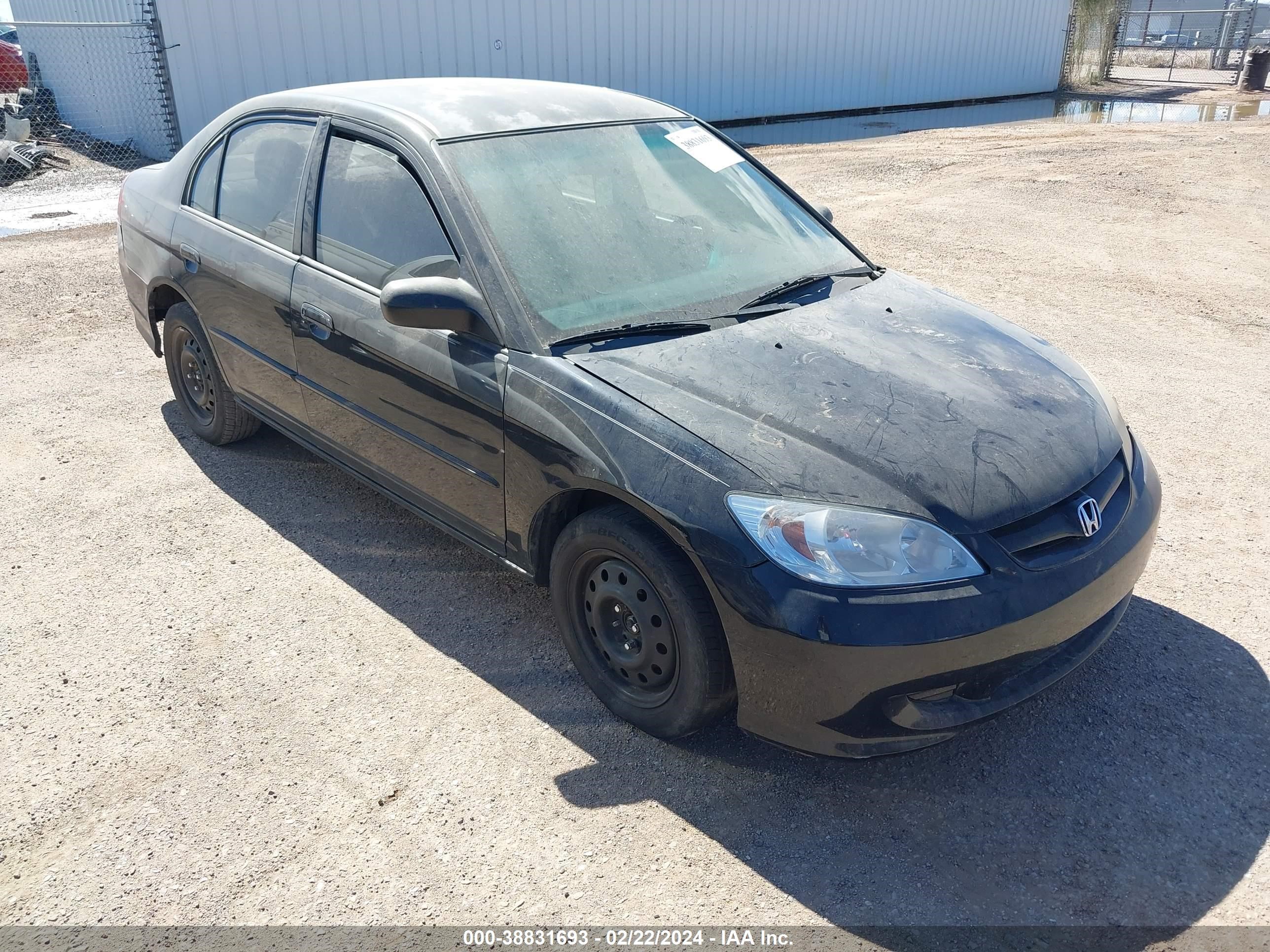 honda civic 2005 2hges15585h518288