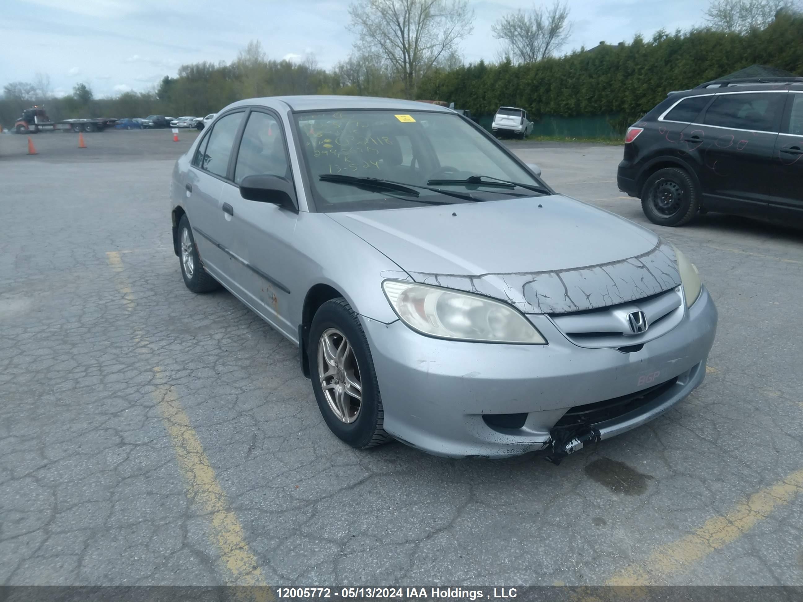 honda civic 2005 2hges16305h032118