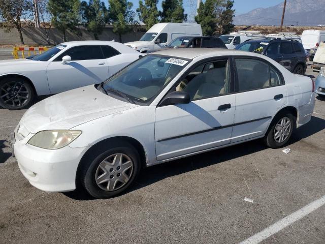 honda civic dx v 2005 2hges16315h503631