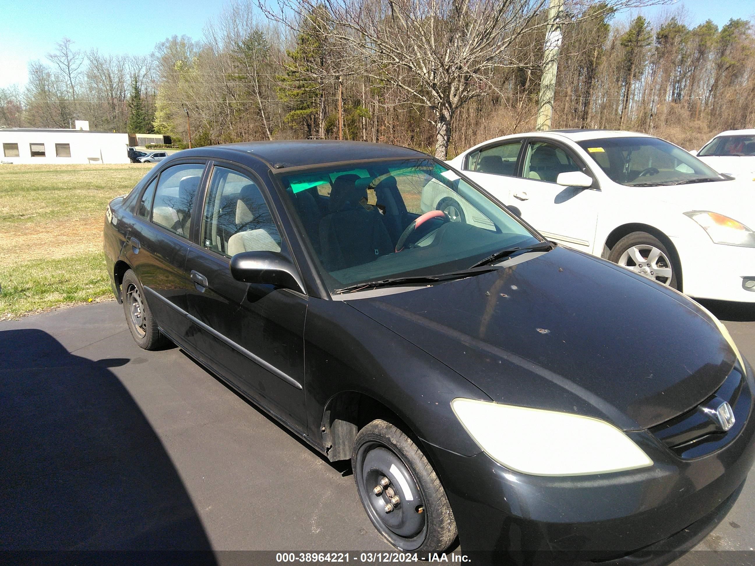 honda civic 2005 2hges16325h572814