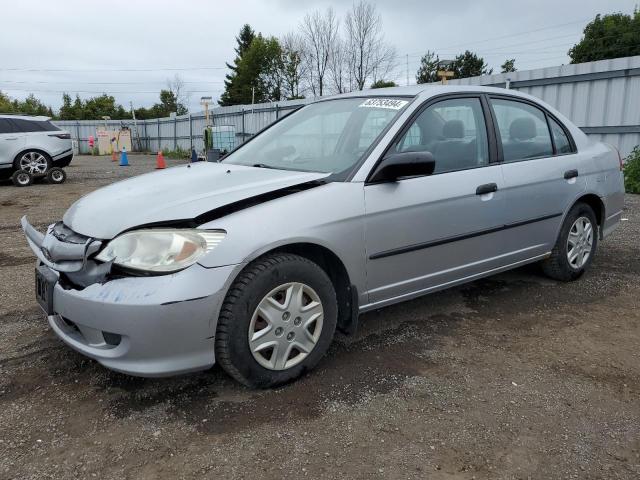 honda civic dx v 2004 2hges163x4h921667