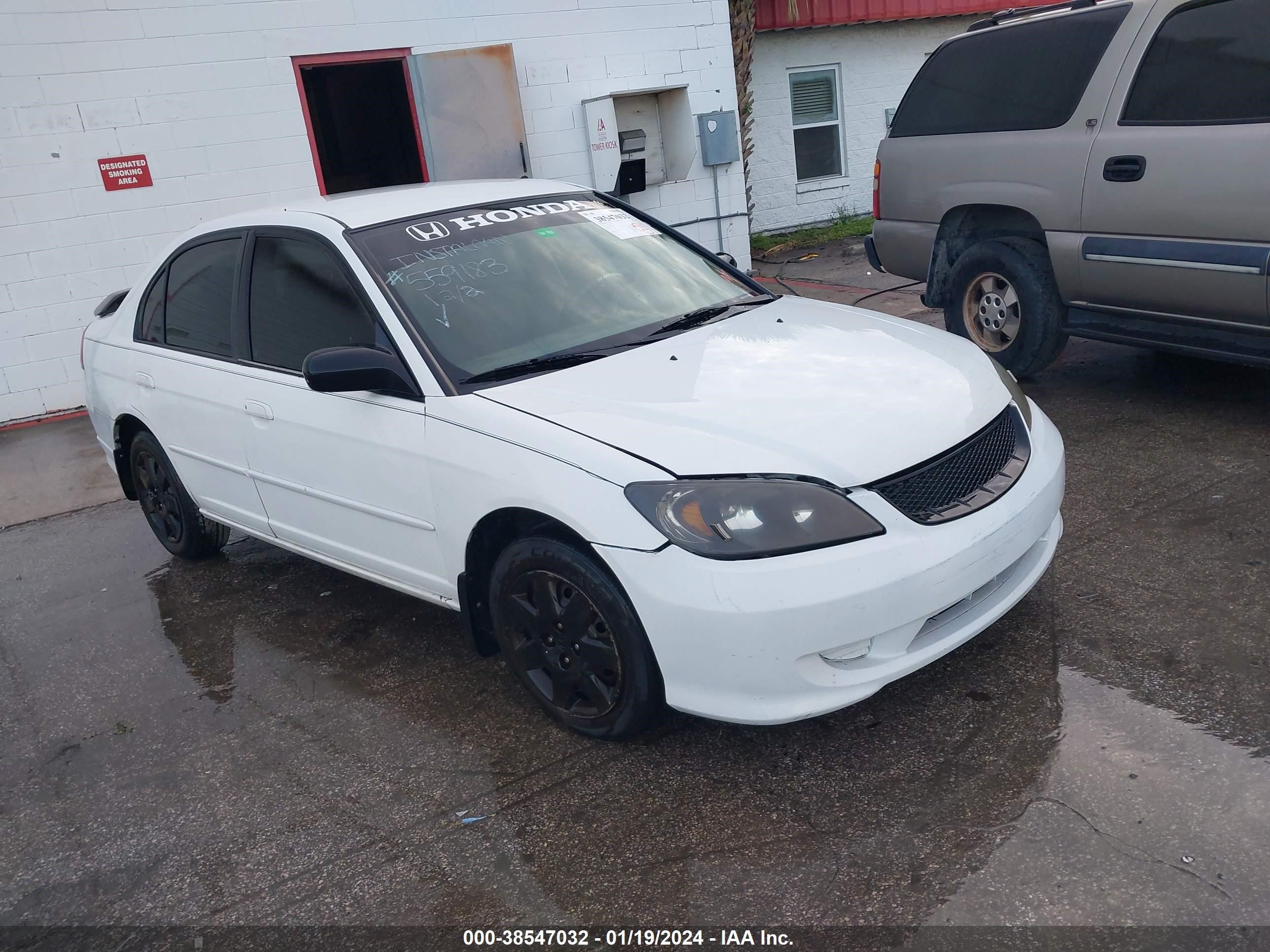 honda civic 2005 2hges16445h559183