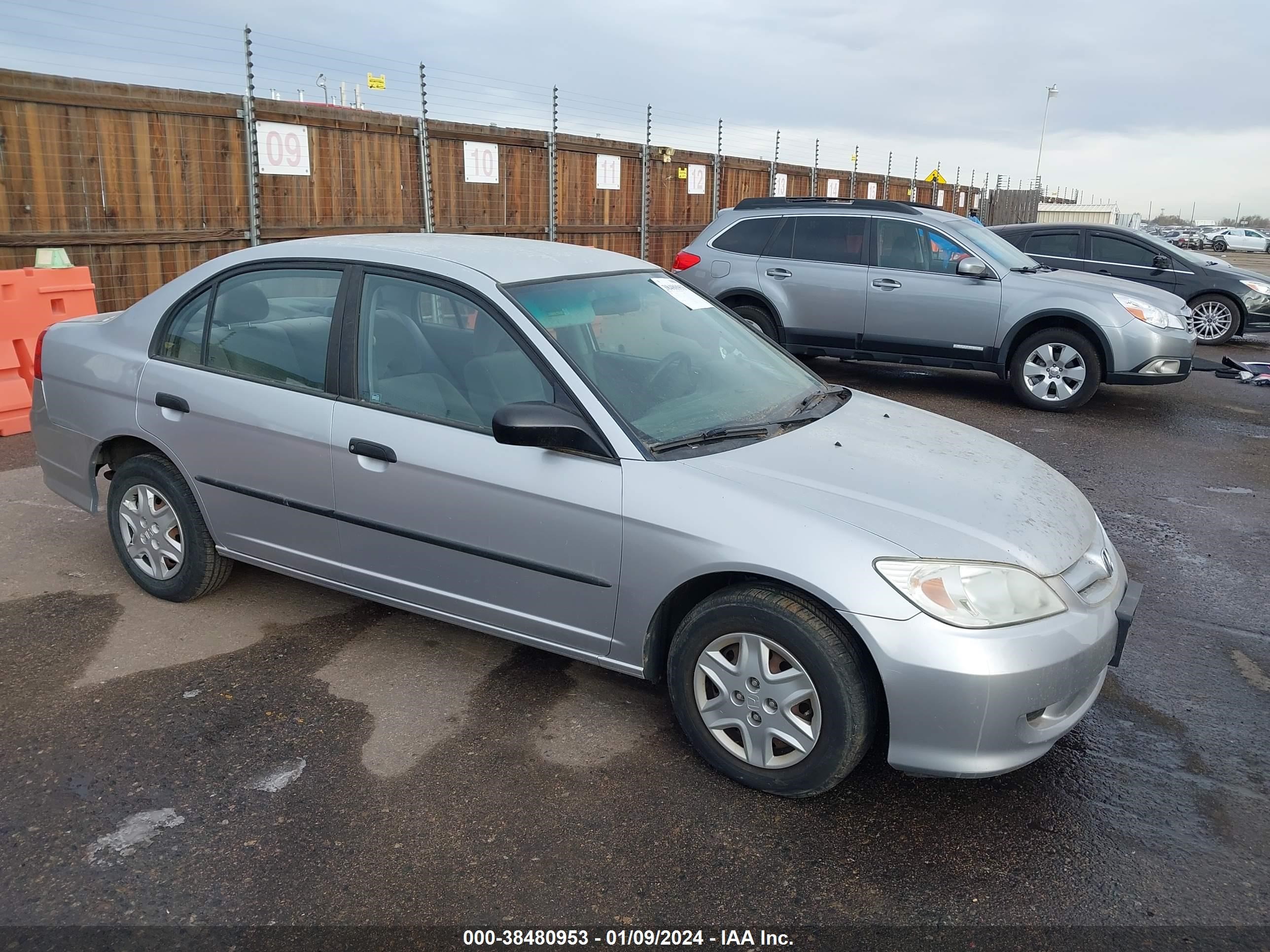 honda civic 2005 2hges16465h500605