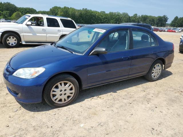 honda civic lx 2005 2hges16505h521751