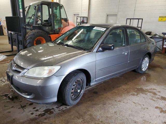 honda civic lx 2005 2hges16525h594071