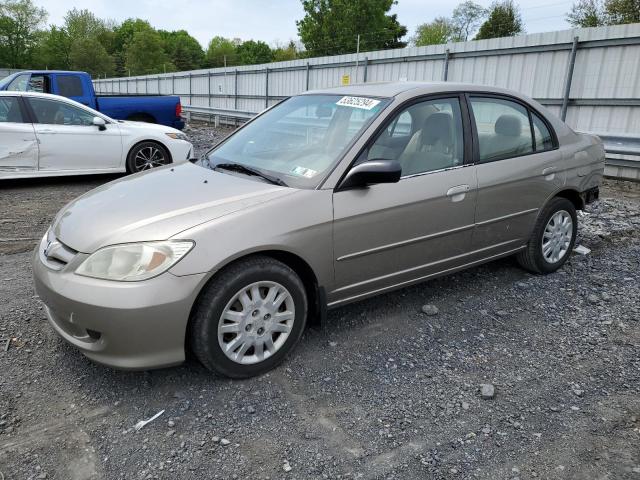 honda civic 2005 2hges16545h605460