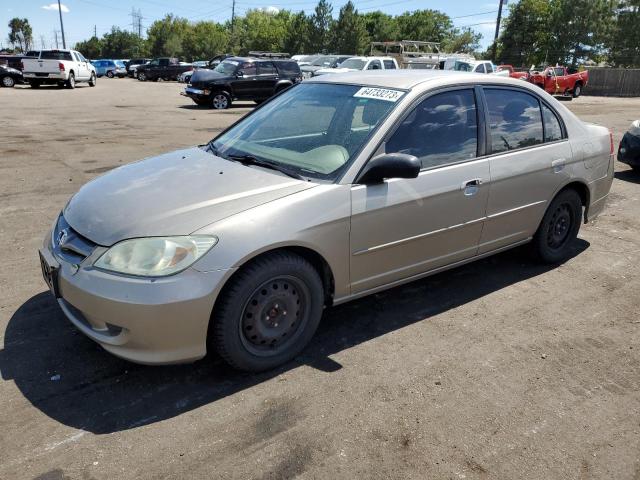 honda civic lx 2004 2hges16554h513711