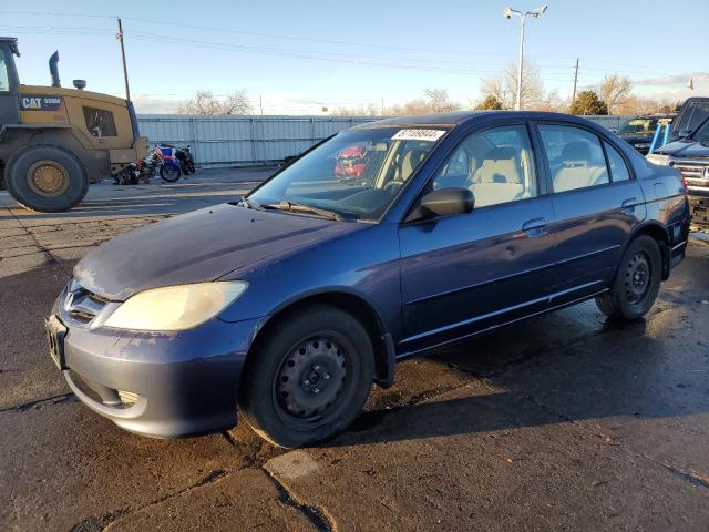 honda civic lx 2004 2hges16574h536536