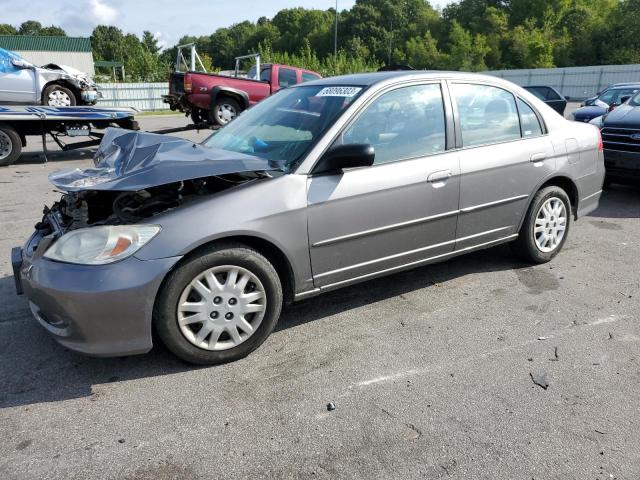 honda civic lx 2005 2hges16595h584802