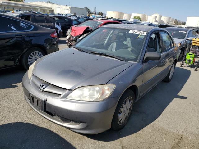 honda civic 2005 2hges165x5h622442