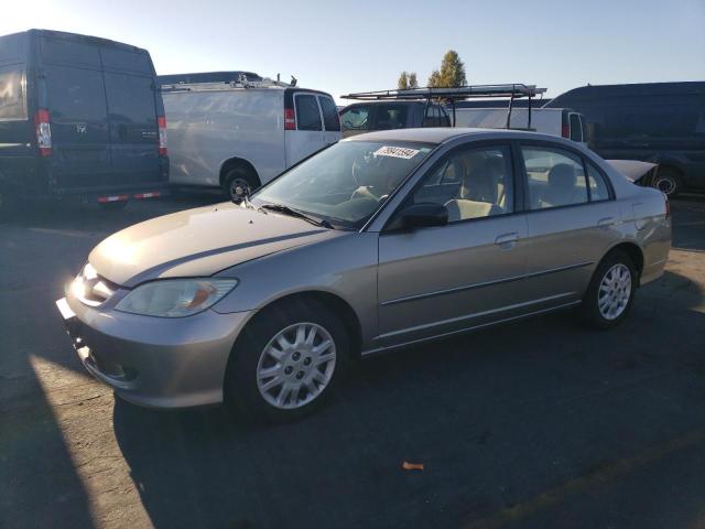 honda civic lx 2005 2hges165x5h628600