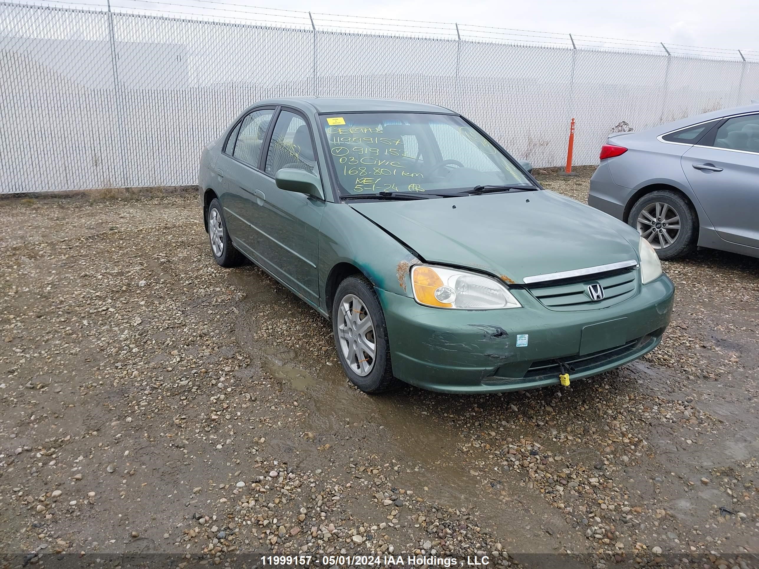 honda civic 2003 2hges166x3h919152