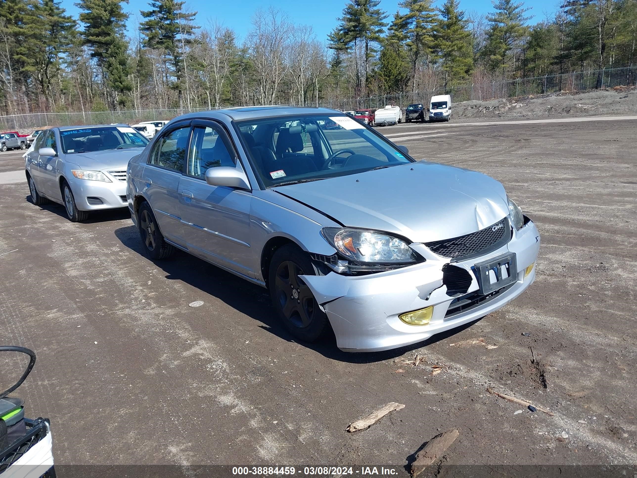 honda civic 2004 2hges26734h598765