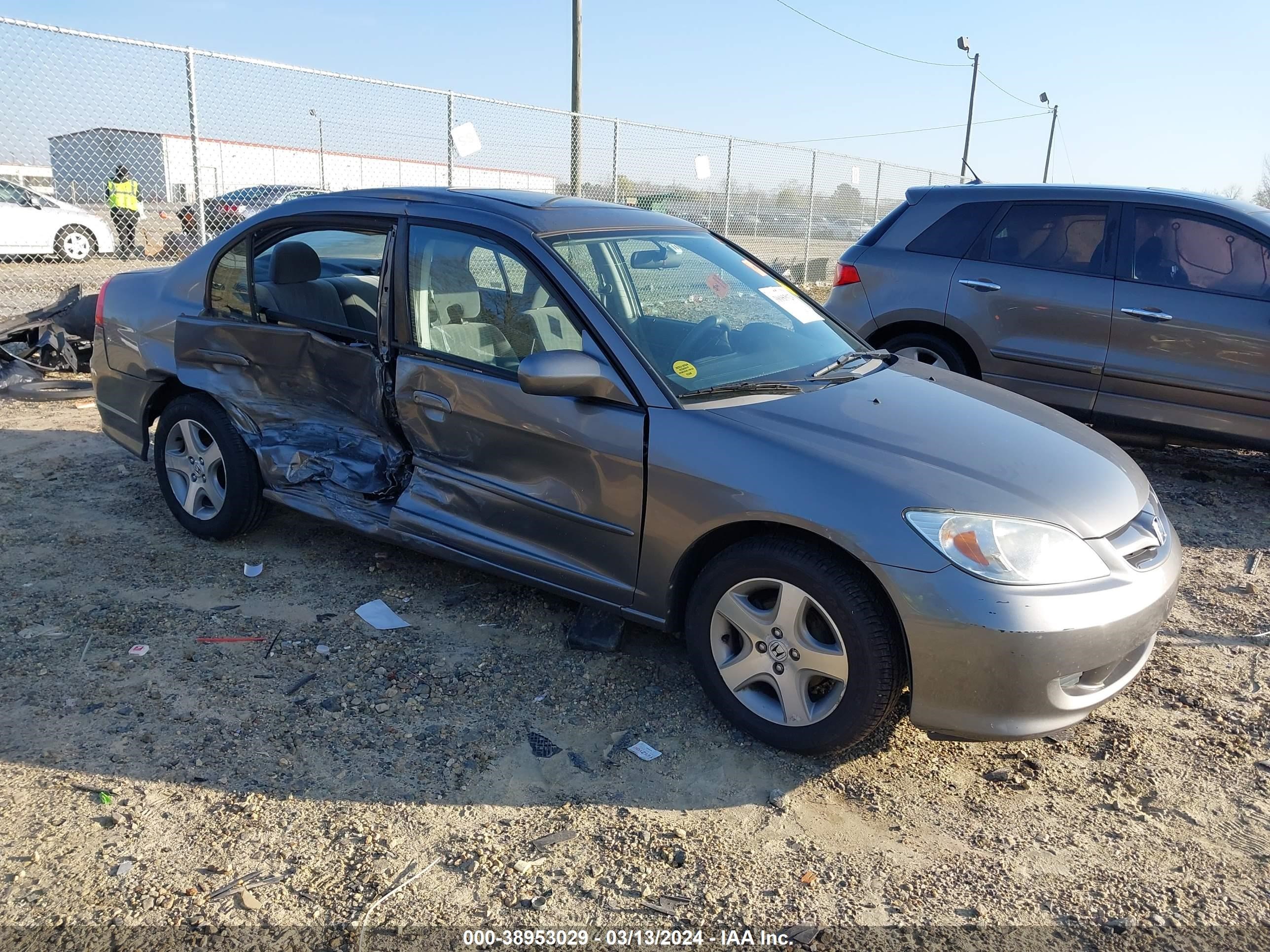 honda civic 2005 2hges26745h516849