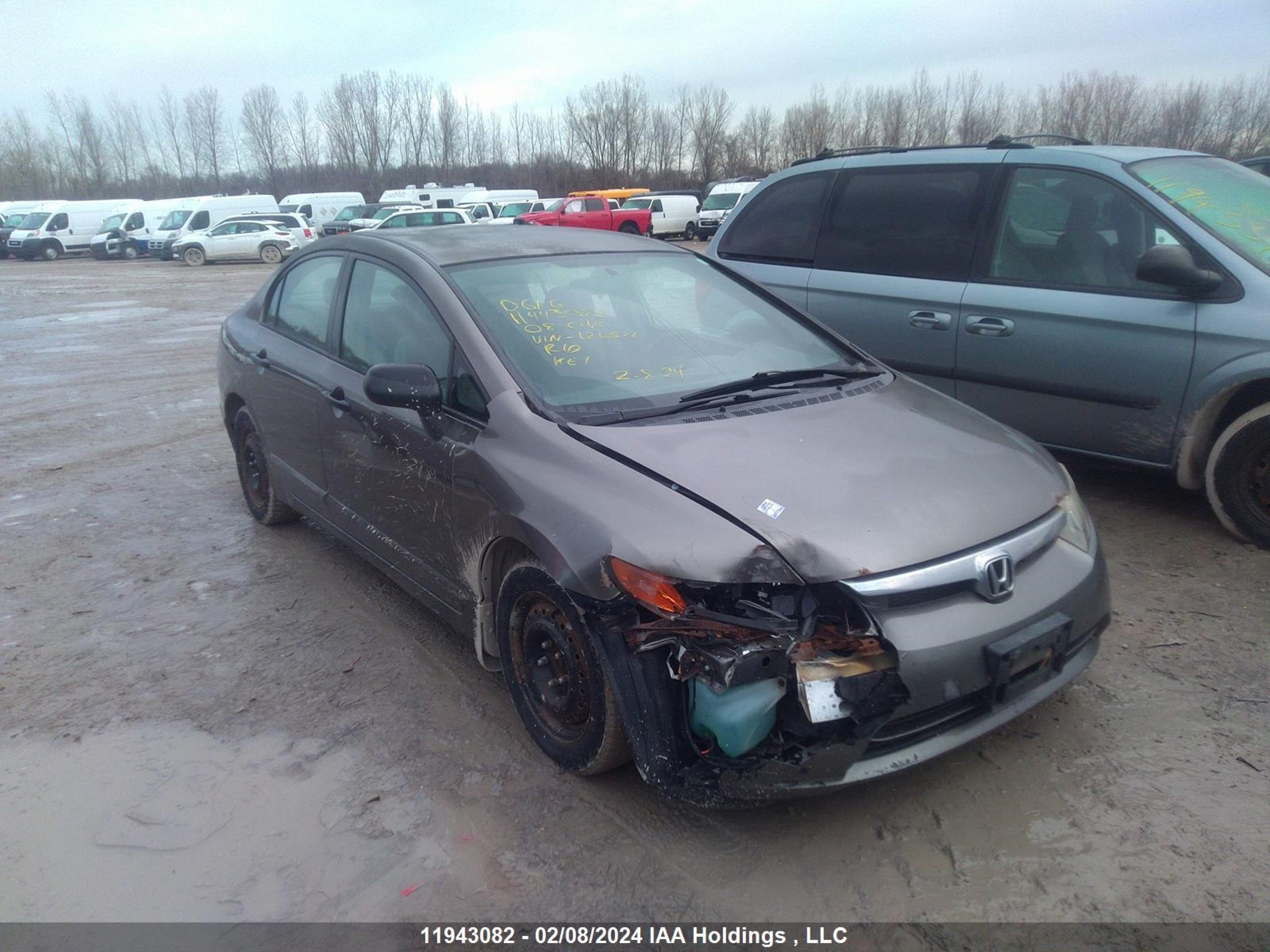 honda civic 2008 2hgfa15218h126576