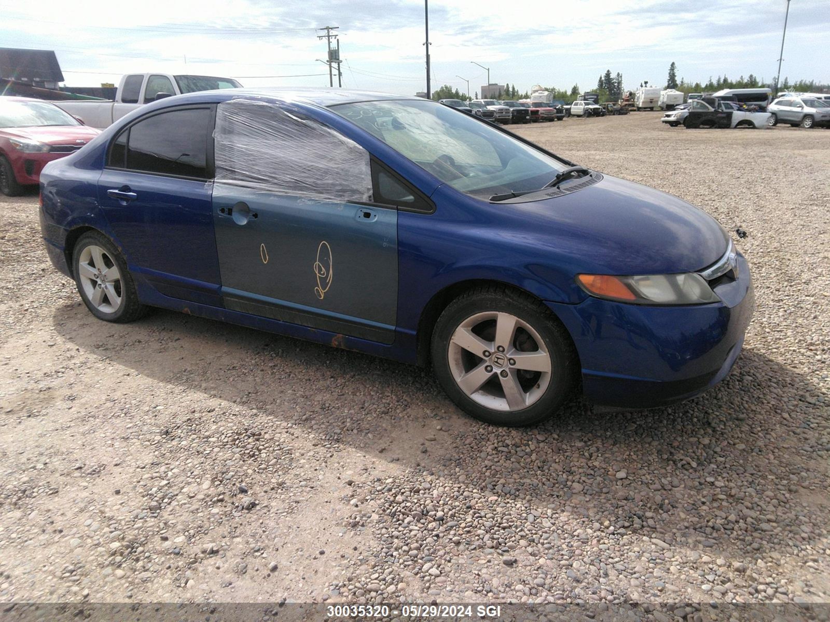 honda civic 2007 2hgfa15527h007895