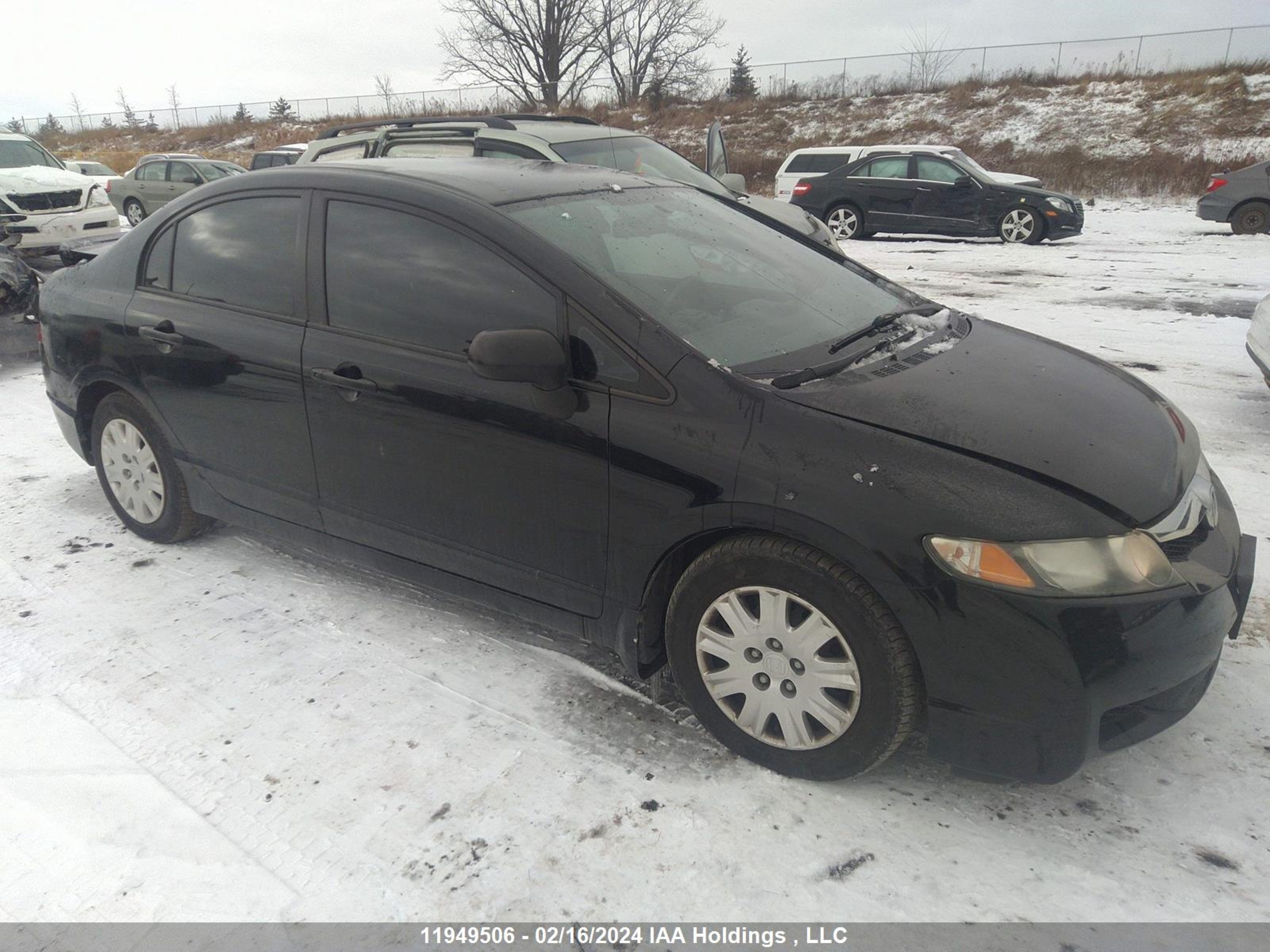 honda civic 2009 2hgfa16249h026407