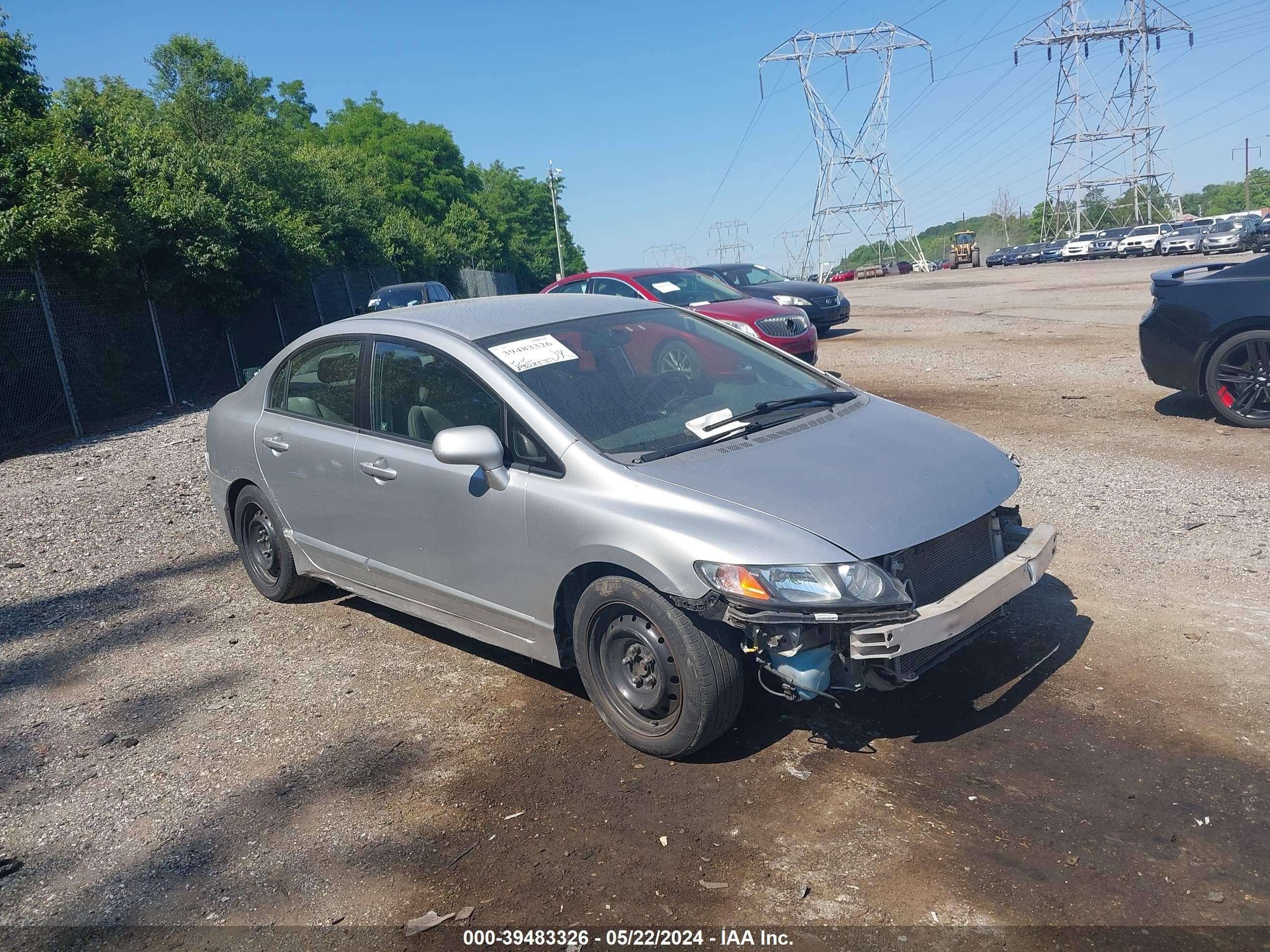 honda civic 2009 2hgfa16509h529748