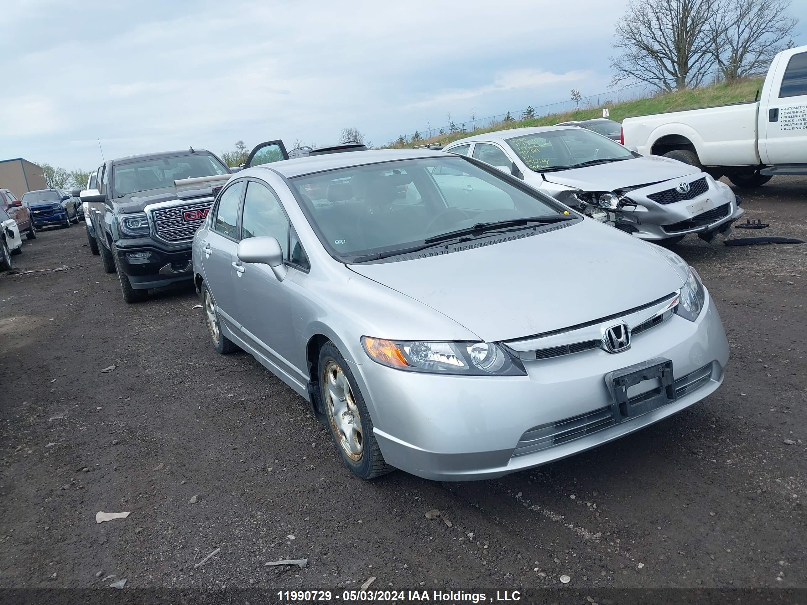 honda civic 2008 2hgfa16518h101606