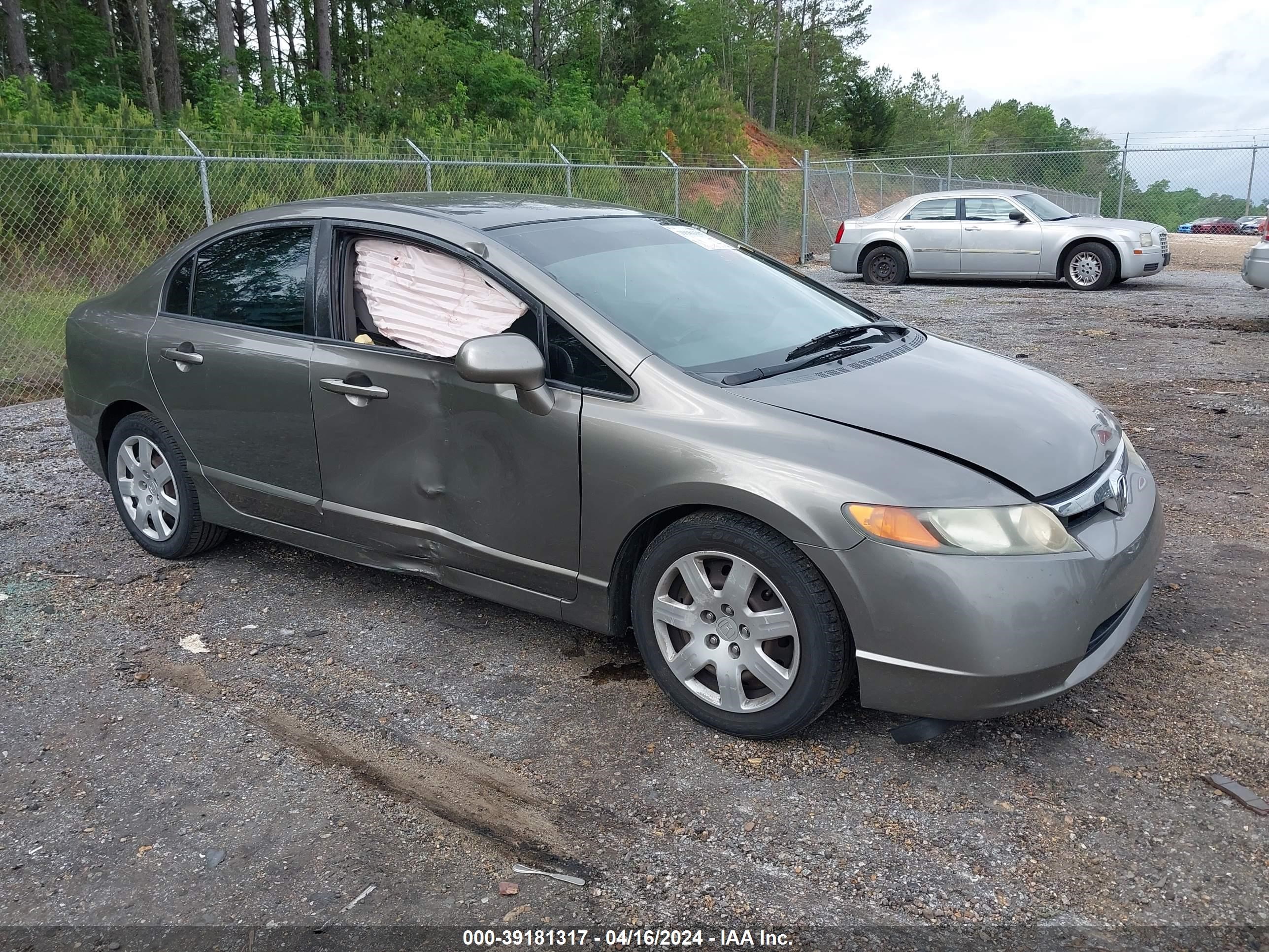 honda civic 2008 2hgfa16518h301336