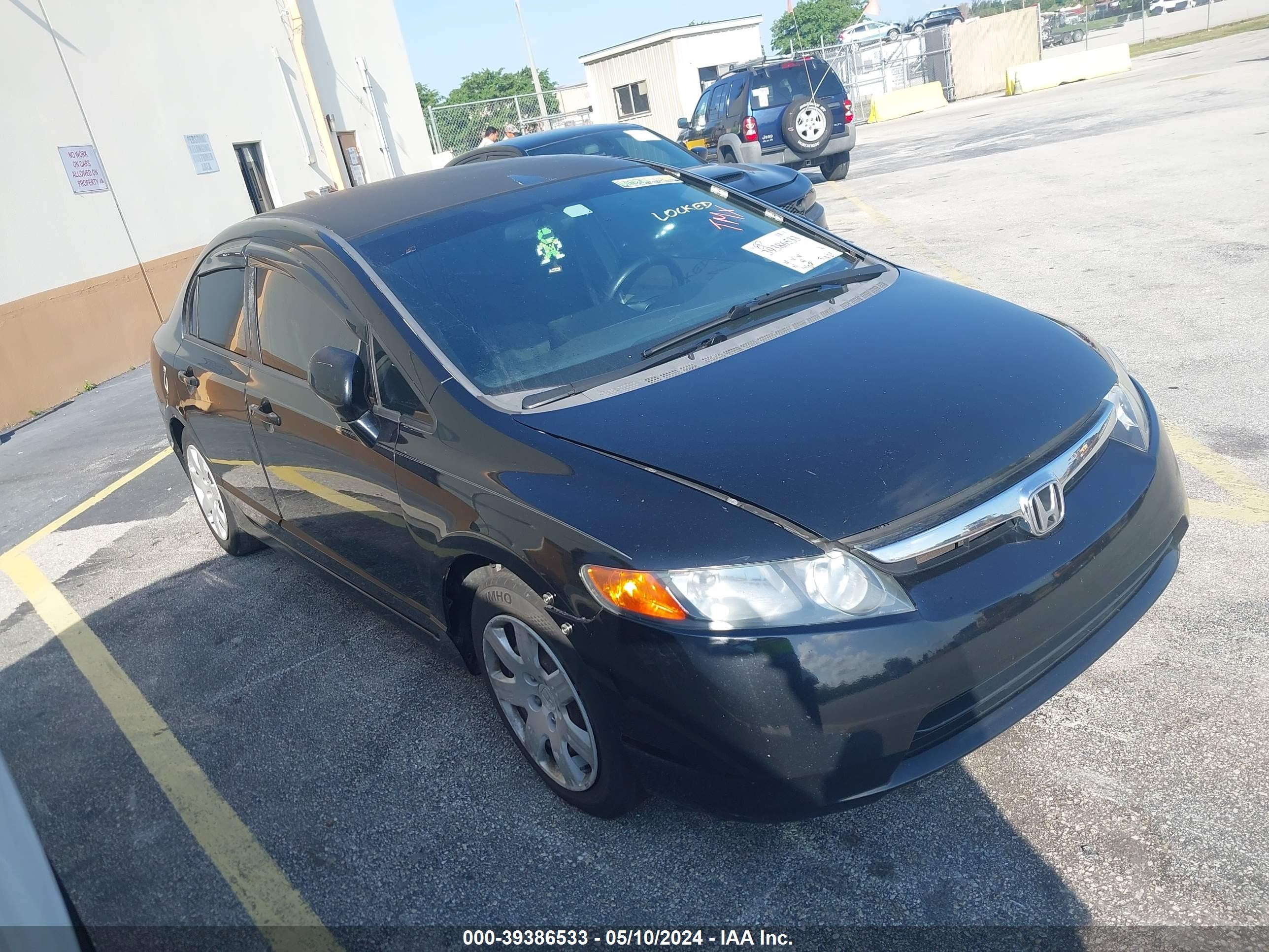 honda civic 2007 2hgfa16567h306482