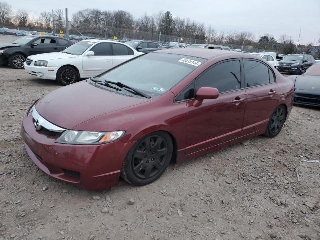 honda civic lx 2009 2hgfa16589h348669