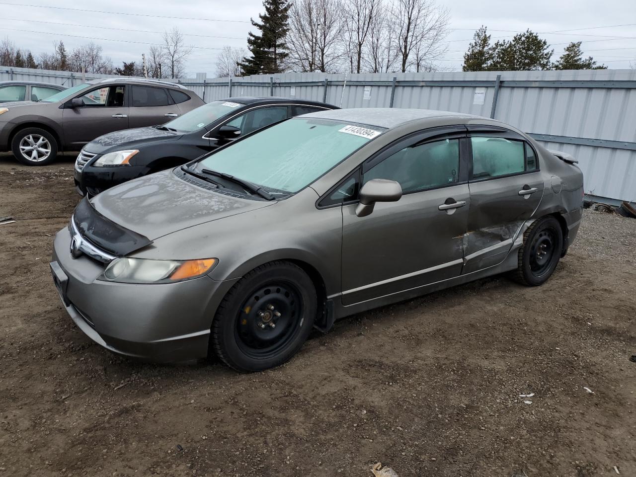 honda civic 2007 2hgfa165x7h100923