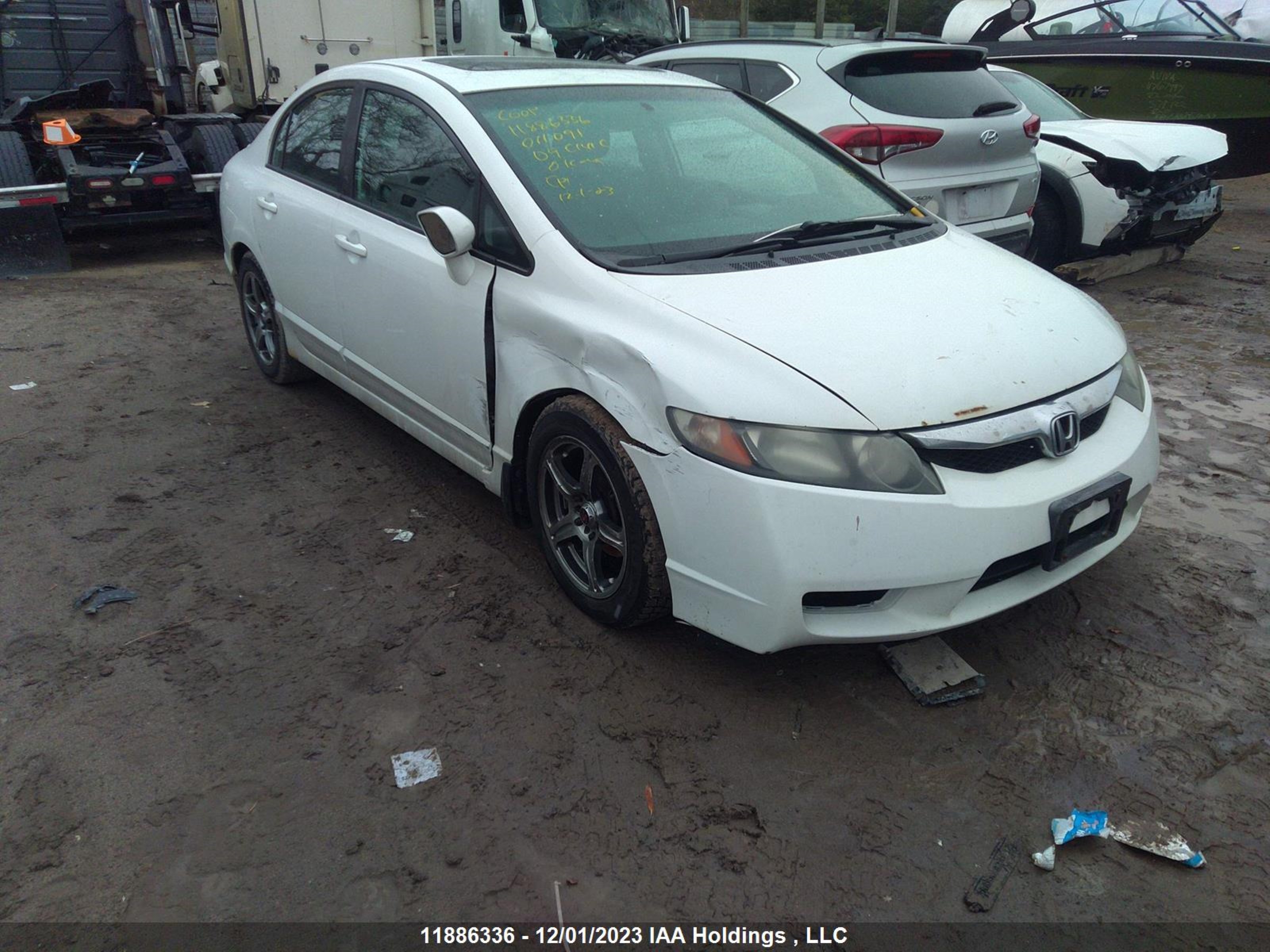 honda civic 2009 2hgfa16619h011091