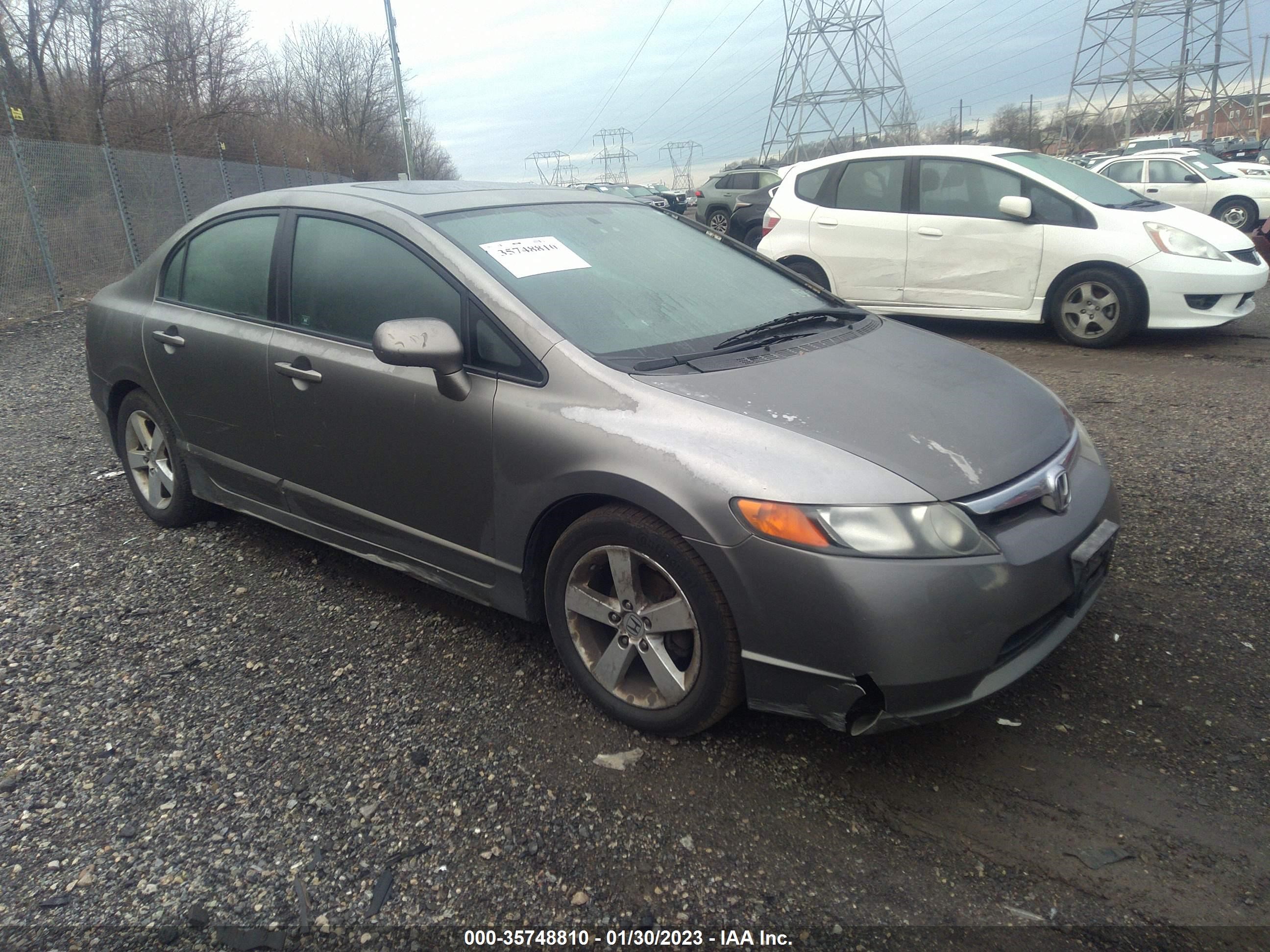 honda civic 2007 2hgfa16827h506334