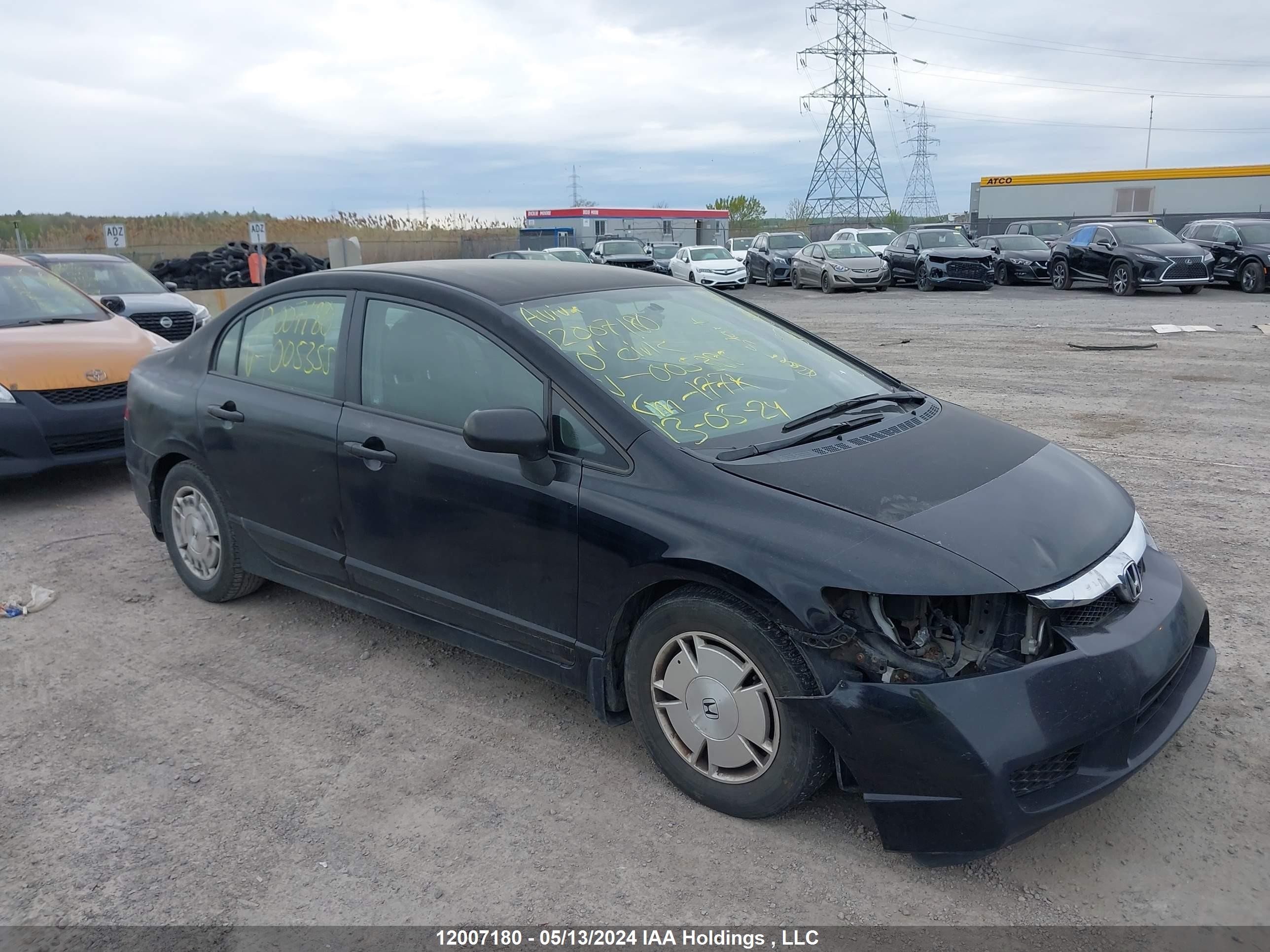 honda civic 2010 2hgfa1f48ah005355