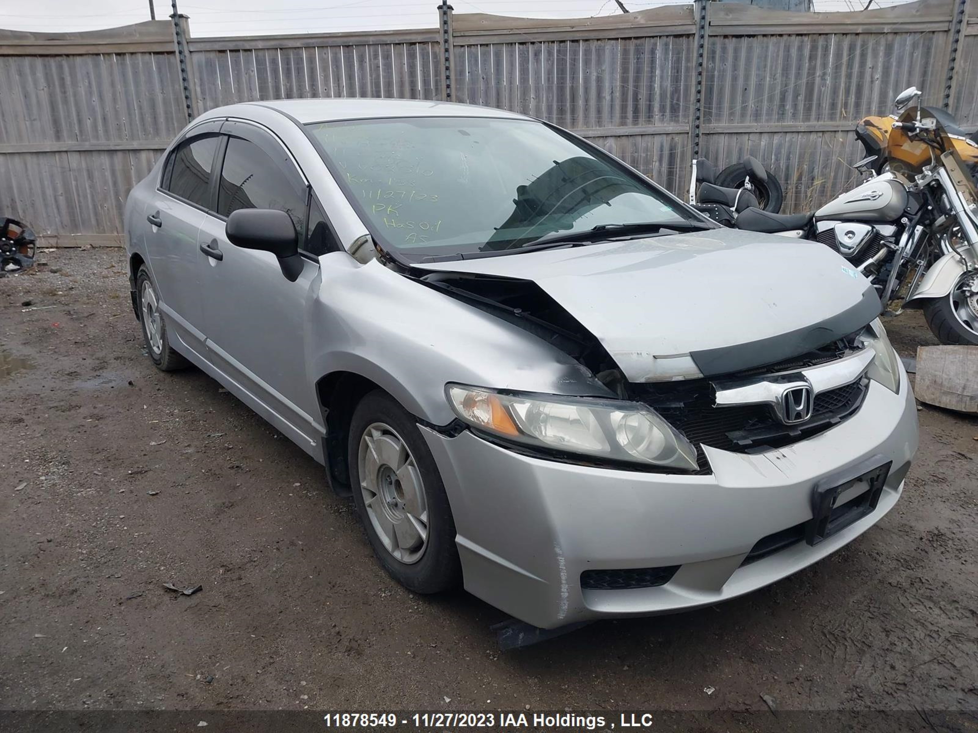 honda civic 2011 2hgfa1f4xbh002510