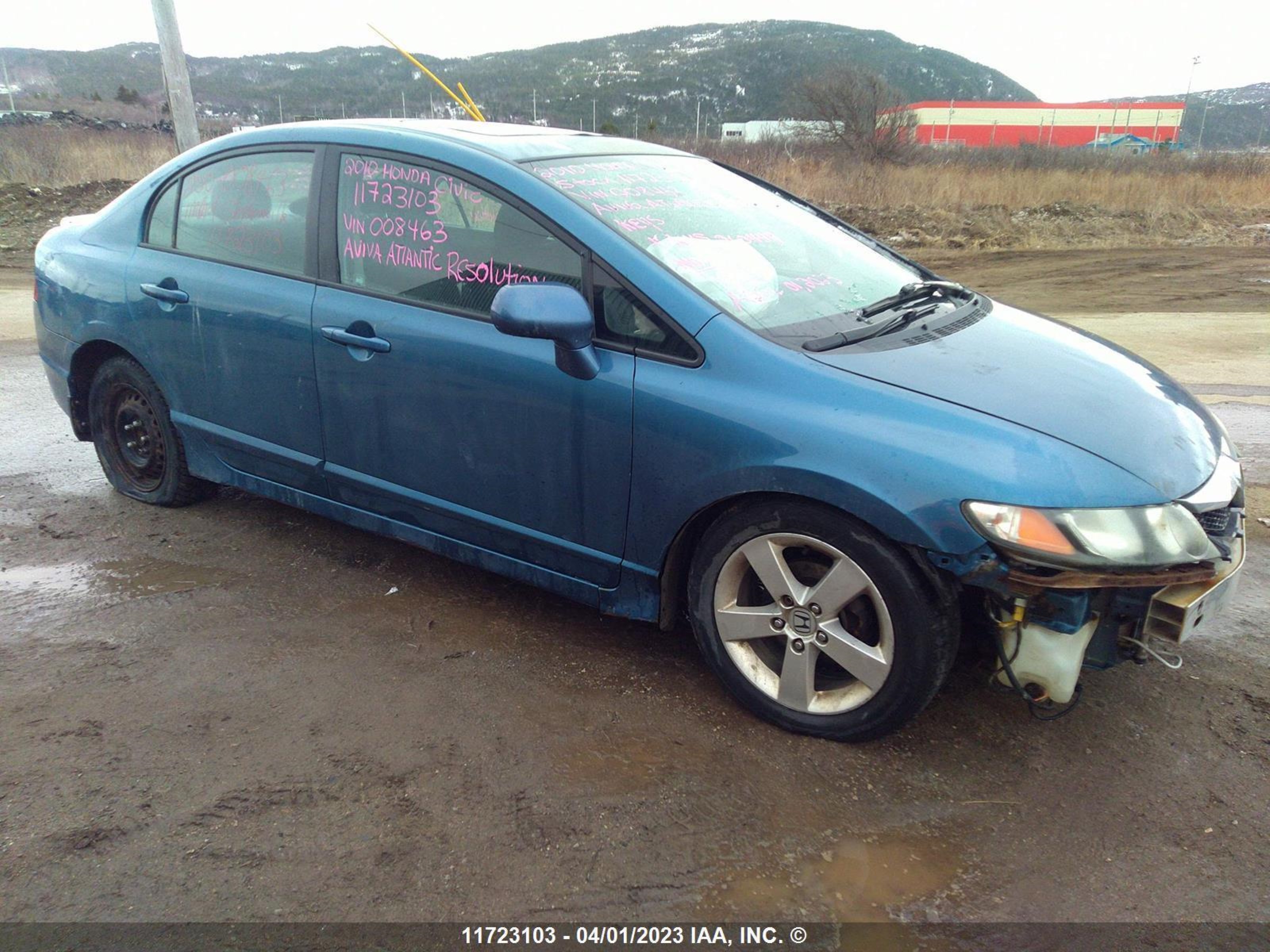 honda civic 2010 2hgfa1f62ah008463