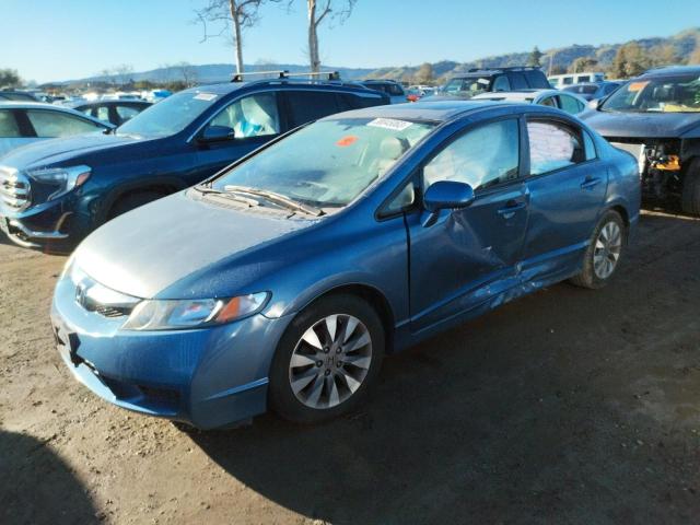 honda civic exl 2010 2hgfa1f9xah525908