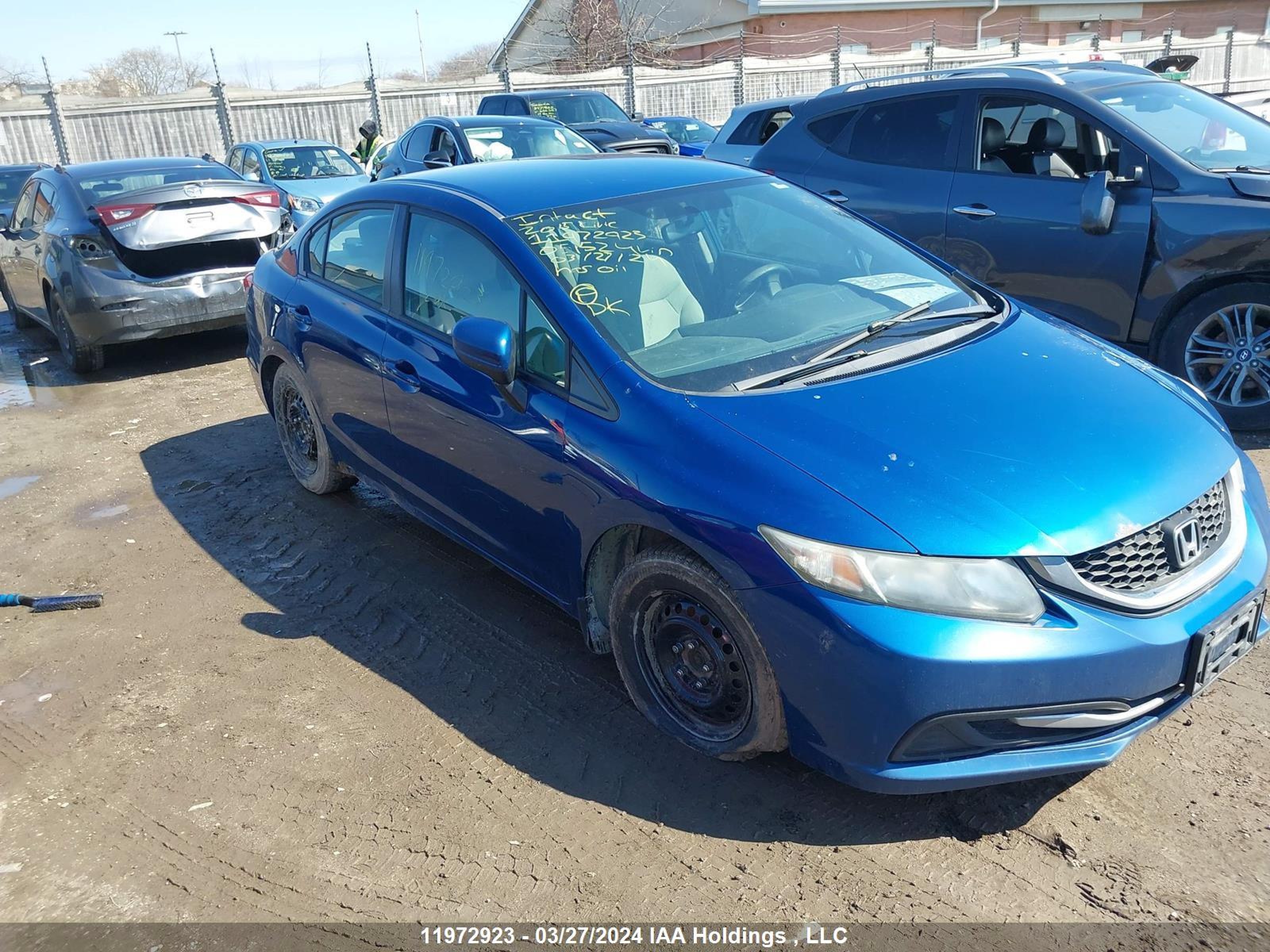 honda civic 2015 2hgfb2f41fh051524