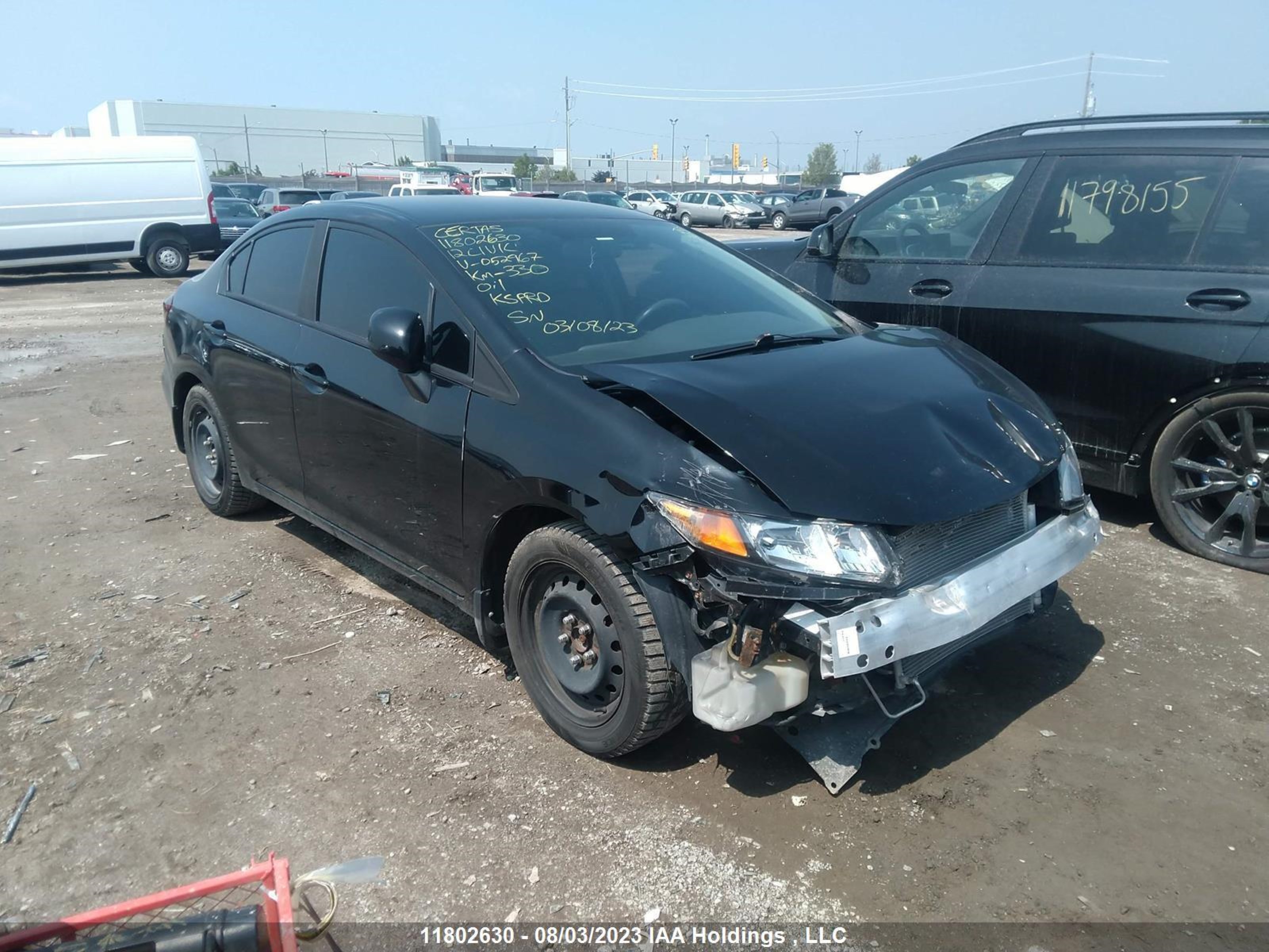 honda civic 2012 2hgfb2f42ch052967