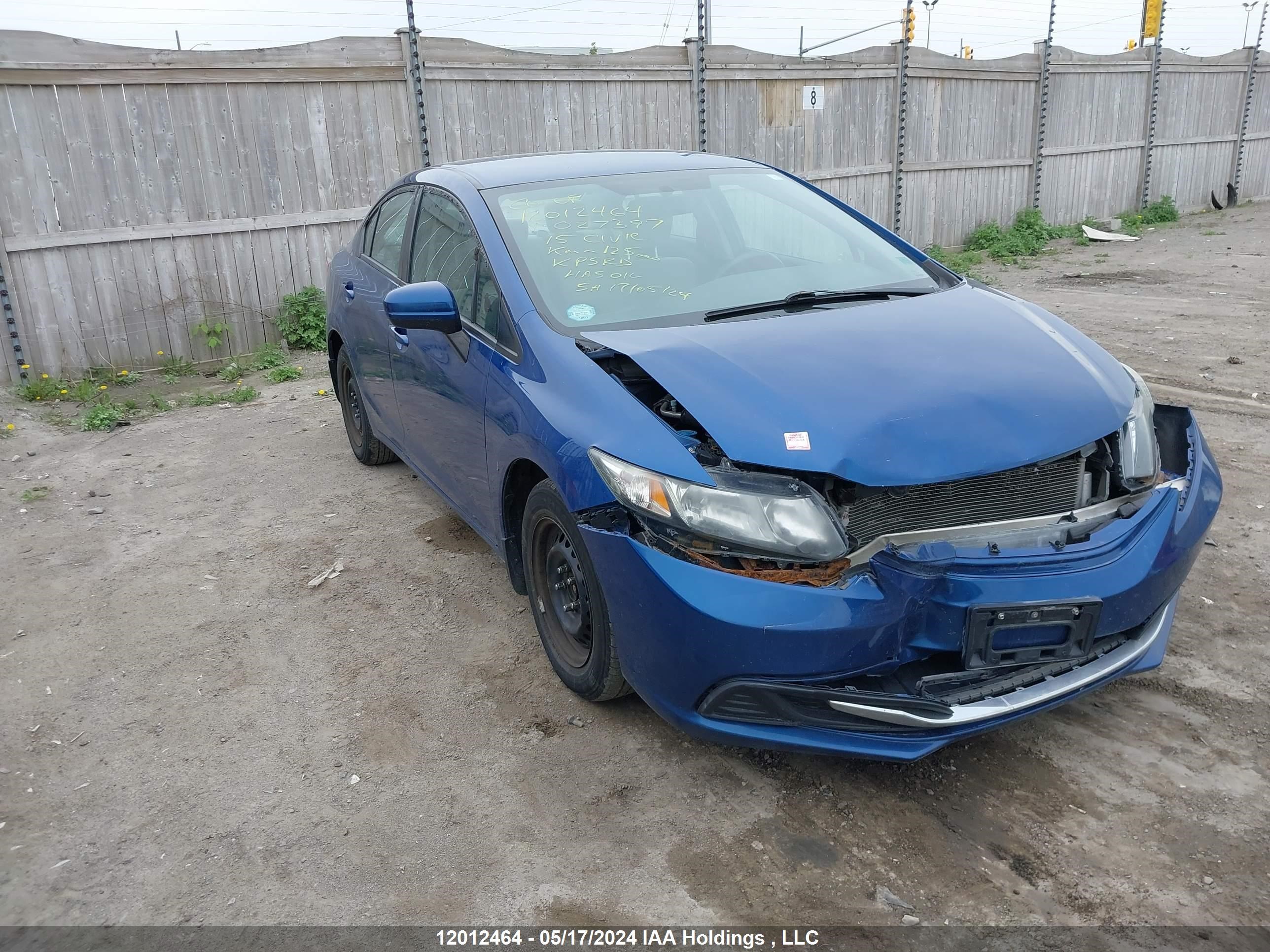 honda civic 2015 2hgfb2f4xfh027397