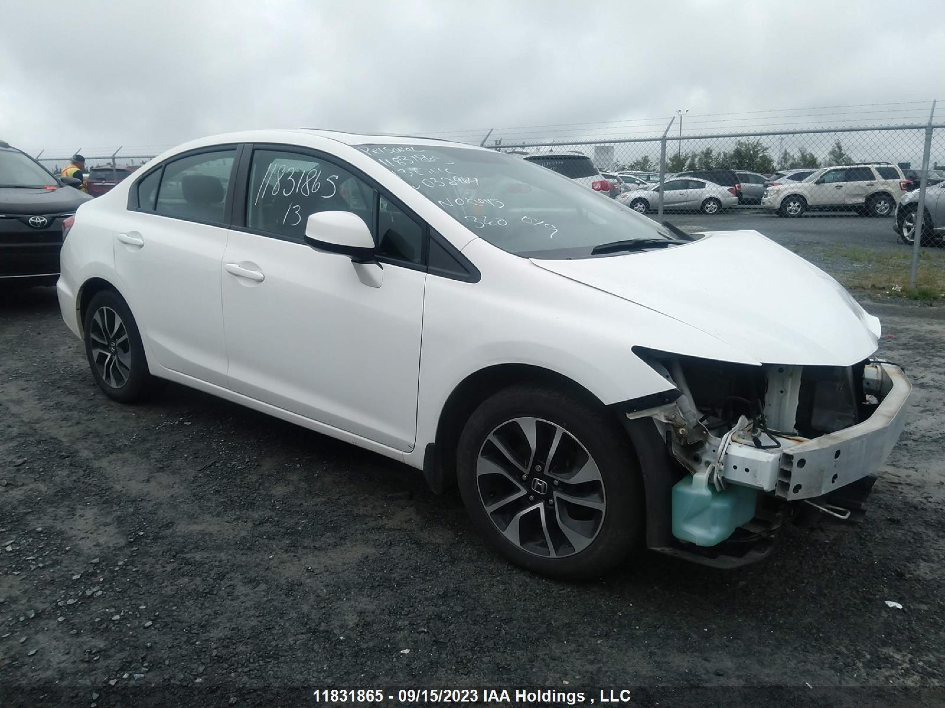 honda civic 2013 2hgfb2f53dh032964