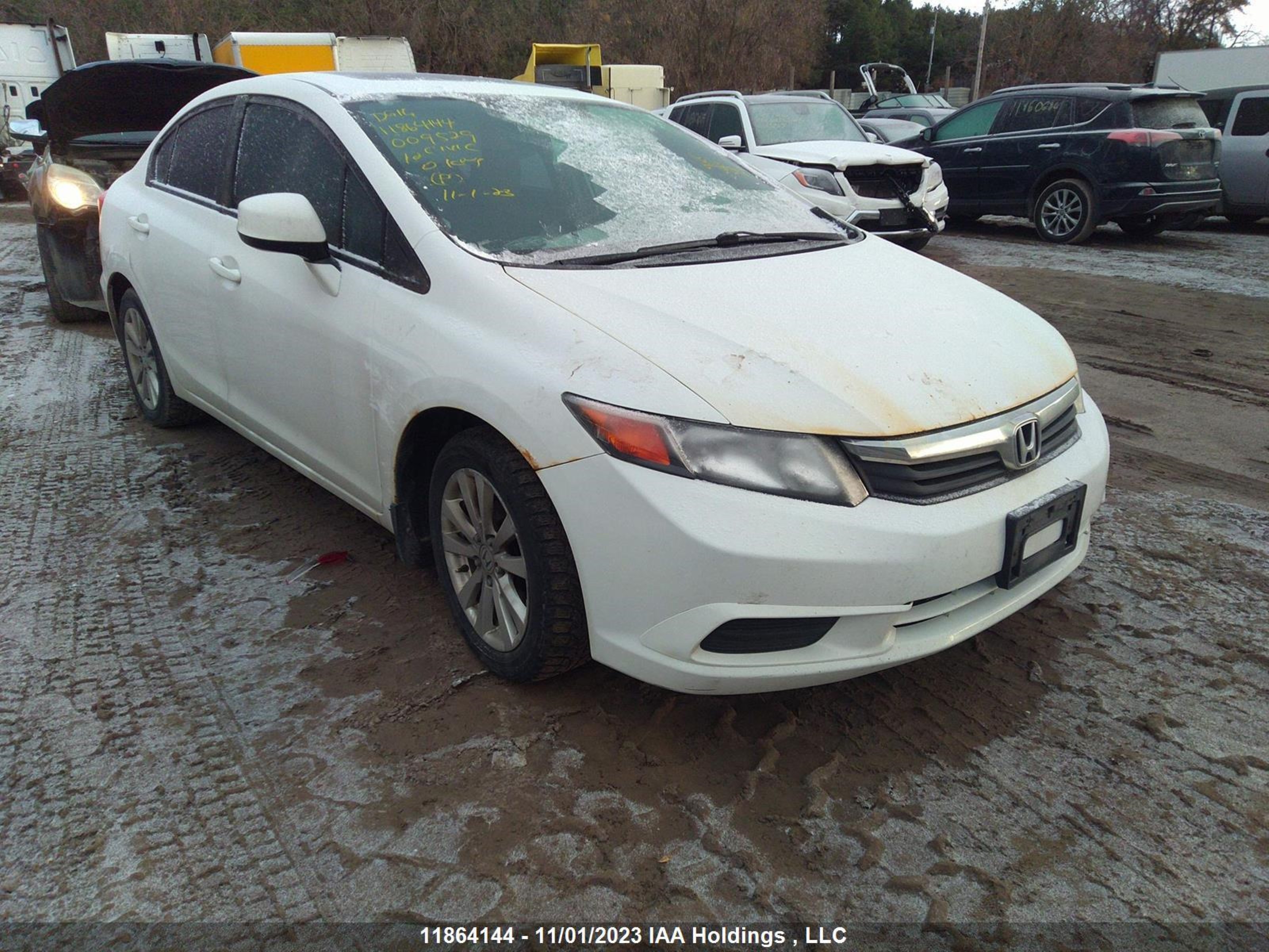 honda civic 2012 2hgfb2f54ch009529