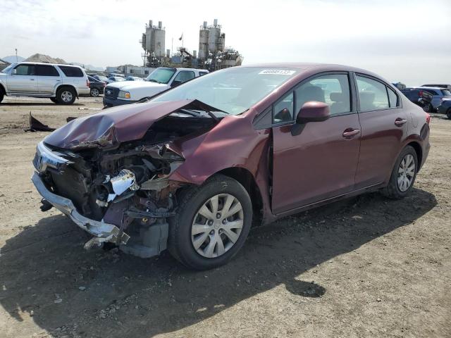 honda civic lx 2012 2hgfb2f54ch586867