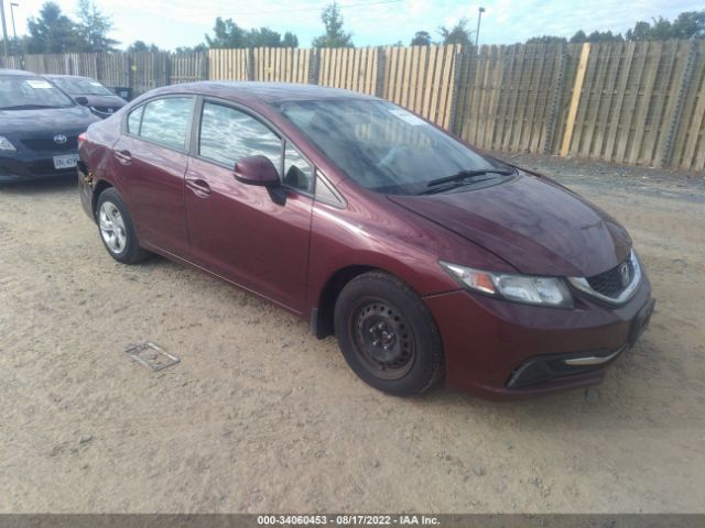 honda civic sdn 2013 2hgfb2f54dh549934