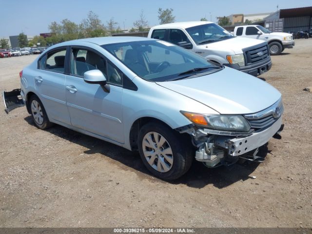 honda civic sdn 2012 2hgfb2f56ch599393