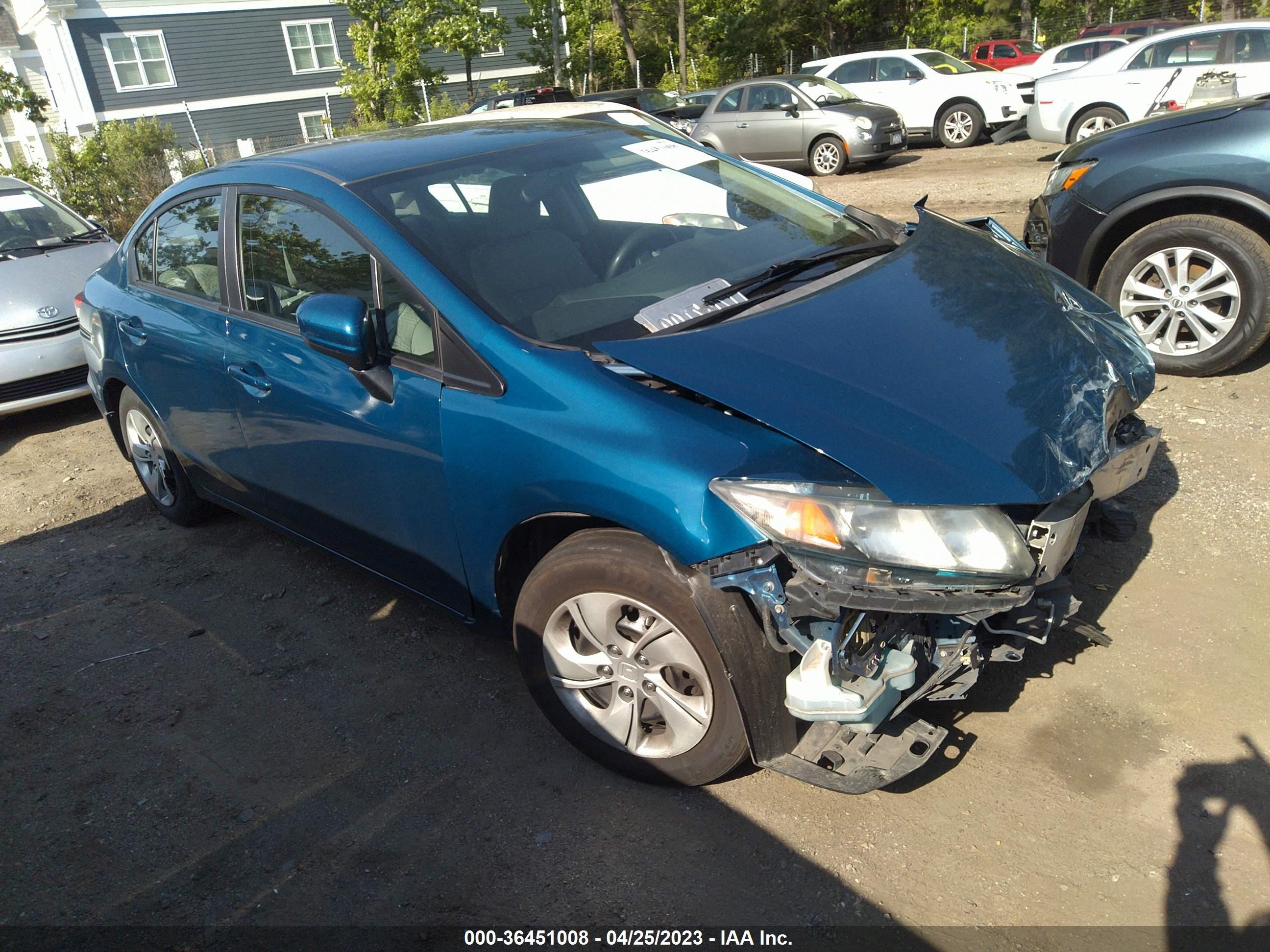 honda civic 2014 2hgfb2f59eh529549