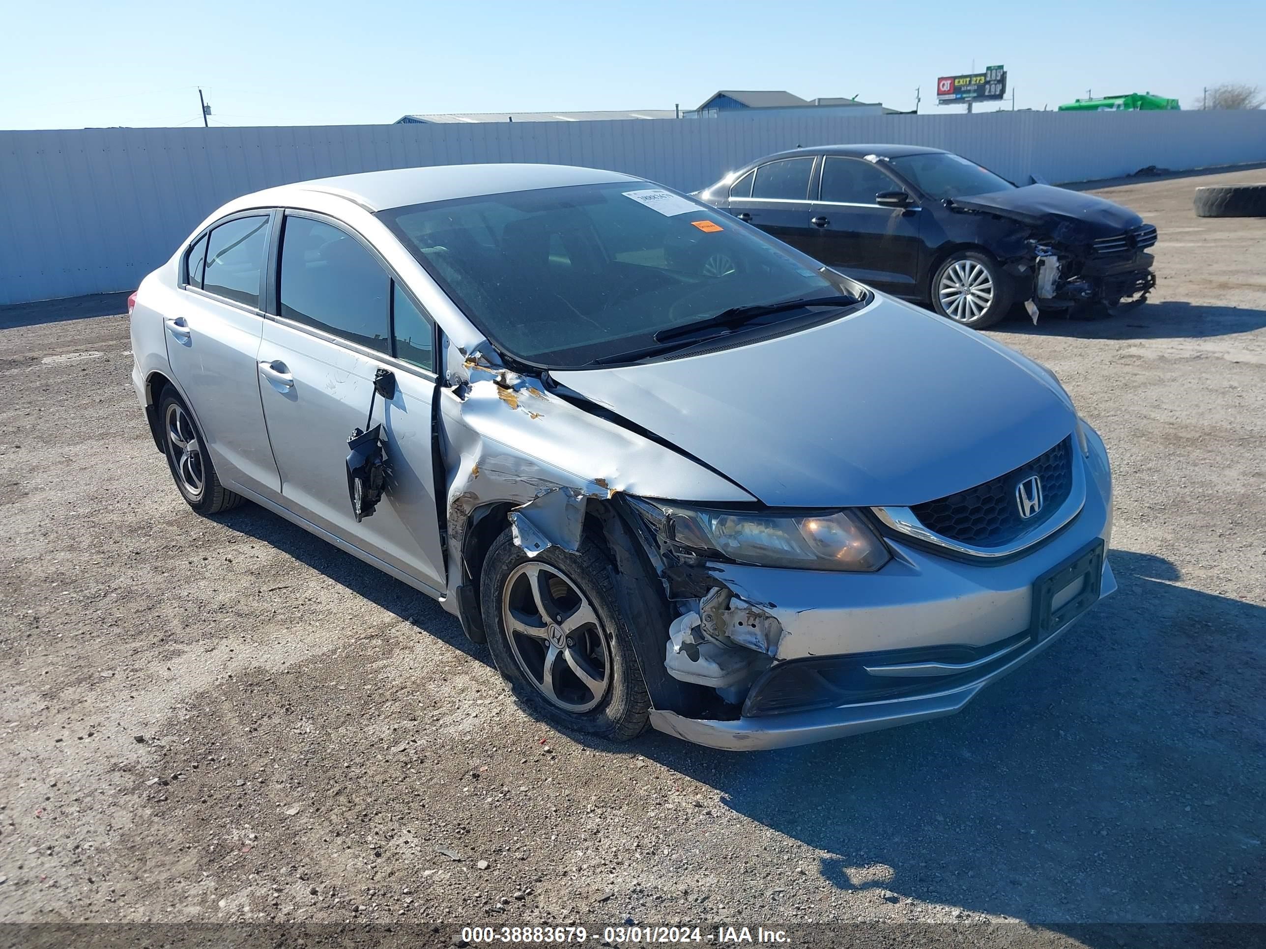 honda civic 2015 2hgfb2f72fh511400