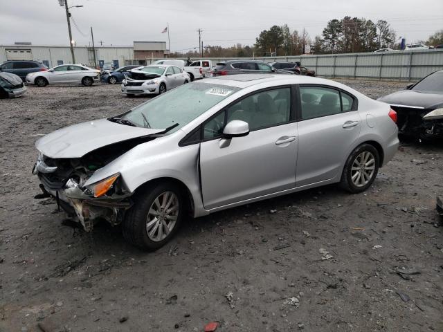 honda civic 2012 2hgfb2f84ch312529