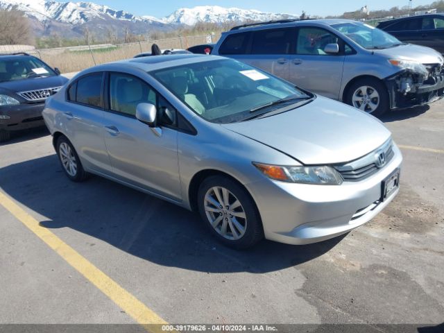 honda civic 2012 2hgfb2f85ch599556