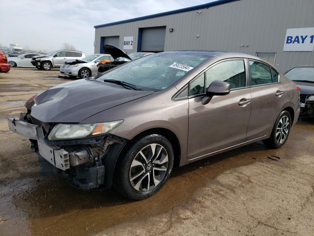 honda civic 2014 2hgfb2f85eh556774