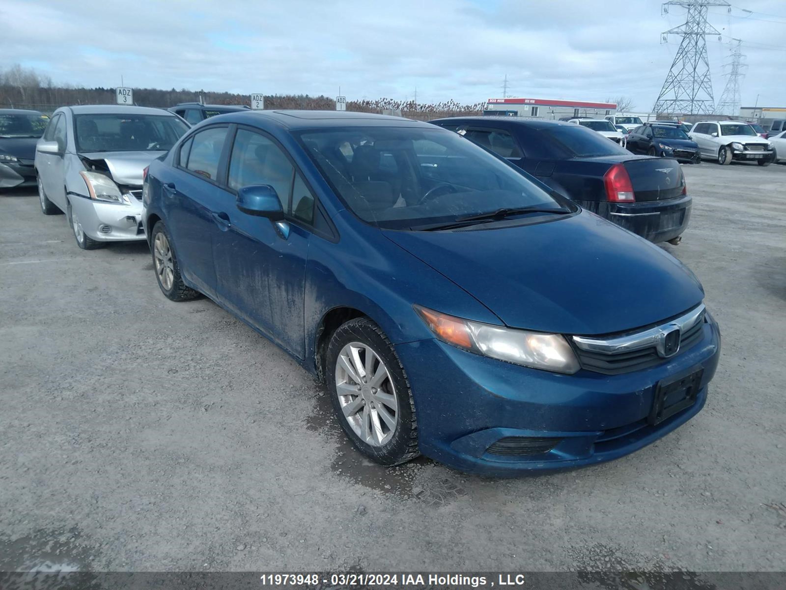 honda civic 2012 2hgfb2f94ch017956