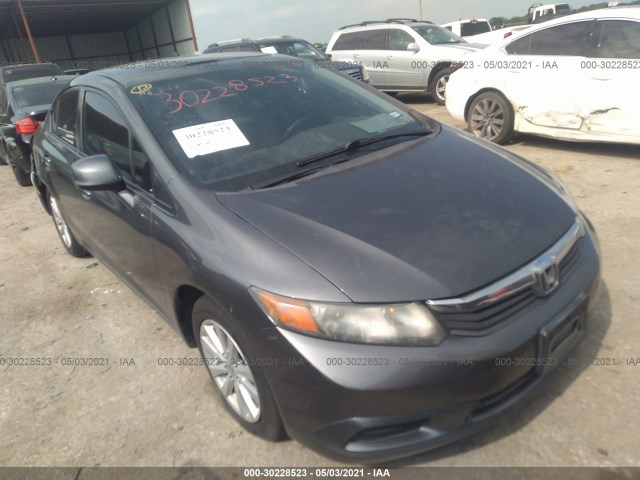 honda civic sdn 2012 2hgfb2f96ch508805