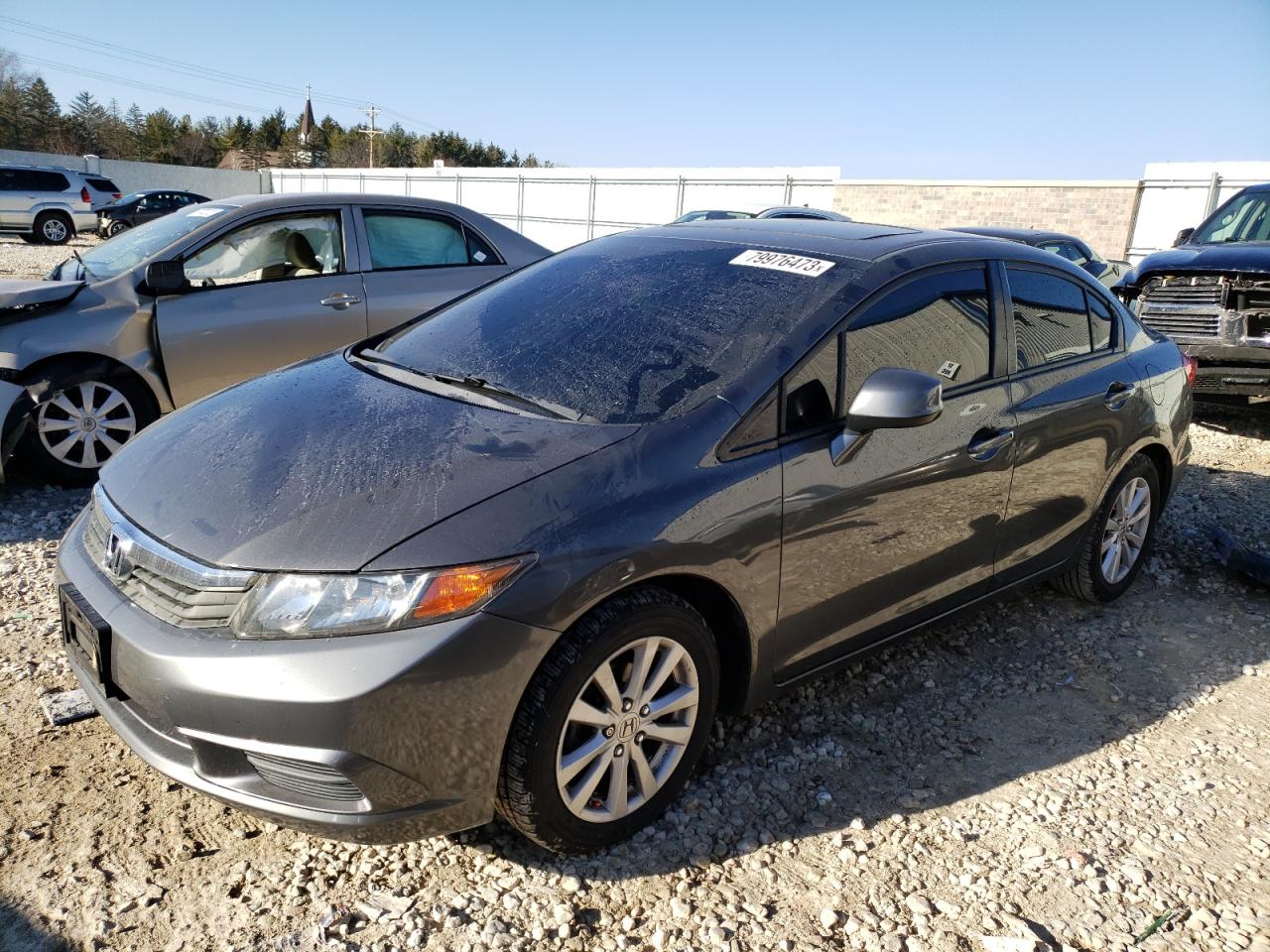 honda civic 2012 2hgfb2f9xch592580