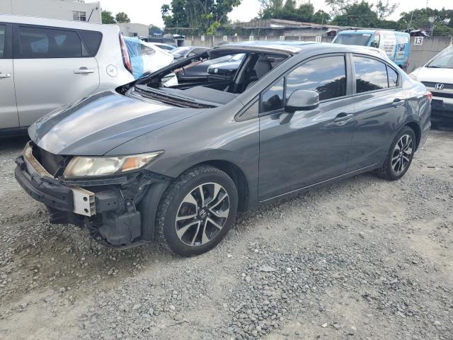 honda civic exl 2013 2hgfb2f9xdh543767